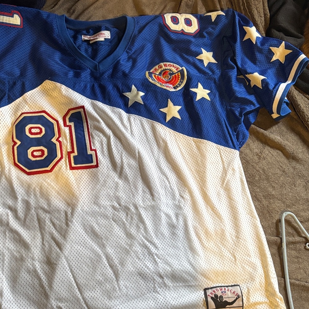 Mitchell & Ness Blue and White Jersey